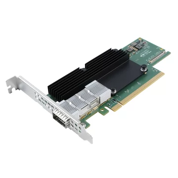 NVIDIA Mellanox MCX653105A-HDAT-SP ConnectX-6 InfiniBand/VPI Adapter Card, HDR/200GbE, Single-Port QSFP56, PCIe3.0/4.0 x16, Tall Bracket