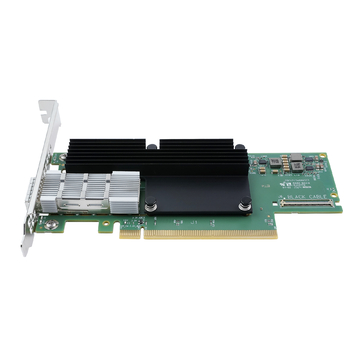 NVIDIA Mellanox MCX653105A-HDAT-SP ConnectX-6 InfiniBand/VPI Adapter Card, HDR/200GbE, Single-Port QSFP56, PCIe3.0/4.0 x16, Tall Bracket