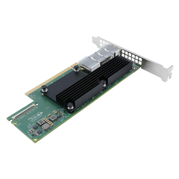 NVIDIA Mellanox MCX653105A-HDAT-SP ConnectX-6 InfiniBand/VPI Adapter Card, HDR/200GbE, Single-Port QSFP56, PCIe3.0/4.0 x16, Tall Bracket