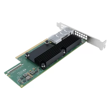NVIDIA NVIDIA(Mellanox) MCX653105A-HDAT-SP ConnectX-6 InfiniBand/VPI Adapter Card, HDR/200GbE, Single-Port QSFP56, PCIe3.0/4.0 x16, Tall Bracket