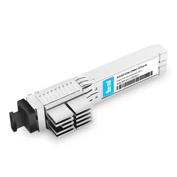 MikroTik Compatible XGSPON ONU Stick with WAS-110 SFP+ TX-9.95G/RX-9.95G TX-1270nm/RX-1577nm SC/APC DDM Optical Transceivers