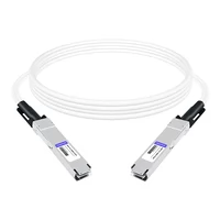 OSFP-FLT-800G-PC2M 2m(7피트) 2x400G OSFP - 2x400G OSFP PAM4 InfiniBand NDR 패시브 직접 연결 케이블, 한쪽 끝은 플랫 상단, 다른 쪽 끝은 플랫 상단