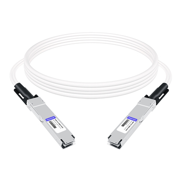 OSFP-FLT-800G-PC2M Câble à connexion directe passive 2 m (7 pi) 2x400G OSFP vers 2x400G OSFP PAM4 InfiniBand NDR, dessus plat à une extrémité et dessus plat à l'autre