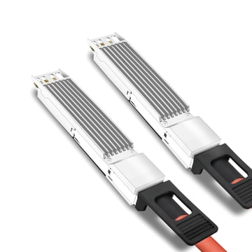 Dell AEC-O112-800G-2M Compatible 2m (7ft) 800G OSFP to OSFP PAM4 Active Electrical Copper Cable