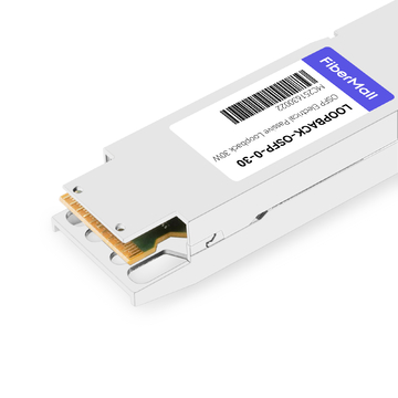LOOPBACK-OSFP-0-30 Attenuation (0dB) Power Option (30W) 800G OSFP Electrical Passive Testing Loopback Module