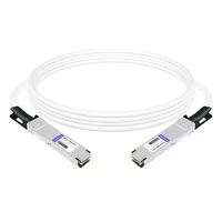 OSFP-FLT-800G-PC2M 2m (7ft) 2x400G OSFP to 2x400G OSFP PAM4 InfiniBand NDR Passive Direct Attached Cable, Flat top on one end and Flat top on the other