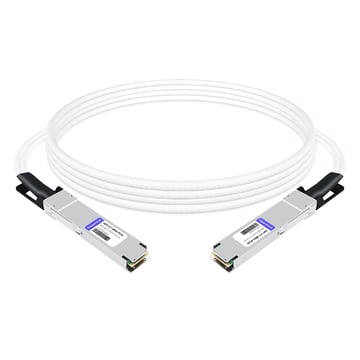 NVIDIA MCP4Y10-N002-FLT Compatible 2m (7ft) 800G Twin-port 2x400G OSFP to 2x400G OSFP InfiniBand NDR Passive DAC, Flat top on one end and Flat top on the other