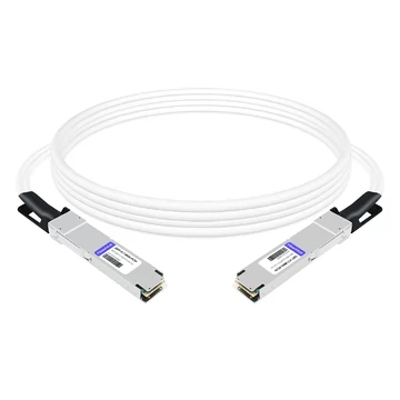 NVIDIA MCP4Y10-N002-FLT Compatible 2m (7ft) 800G Twin-port 2x400G OSFP to 2x400G OSFP InfiniBand NDR Passive DAC, Flat top on one end and Flat top on the other