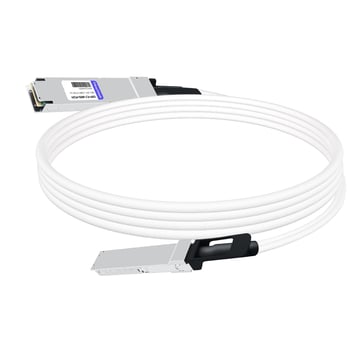 NVIDIA MCP4Y10-N002-FLT Compatible 2m (7ft) 800G Twin-port 2x400G OSFP to 2x400G OSFP InfiniBand NDR Passive DAC, Flat top on one end and Flat top on the other