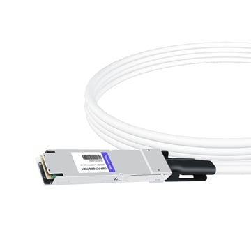 NVIDIA MCP4Y10-N002-FLT Compatible 2m (7ft) 800G Twin-port 2x400G OSFP to 2x400G OSFP InfiniBand NDR Passive DAC, Flat top on one end and Flat top on the other