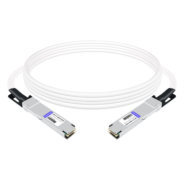 2x400G OSFP to 2x400G OSFP DAC Cable Flat Top 0.5m | FiberMall