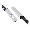 NVIDIA MCP4Y10-N00A-FLT Compatible 0.5m (1.6ft) 800G Twin-port 2x400G OSFP to 2x400G OSFP InfiniBand NDR Passive DAC, Flat top on one end and Flat top on the other