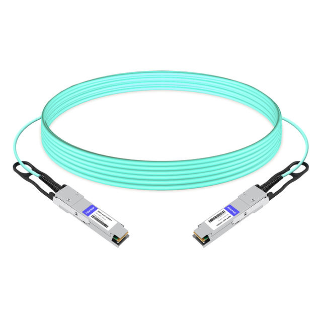 3m 56G QSFP+ to QSFP+ Active Optical Cable | FiberMall