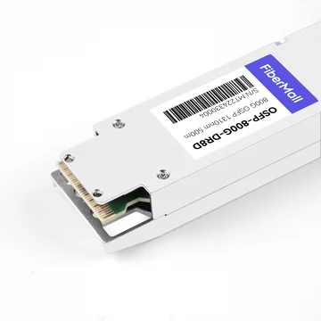 NVIDIA MMS4X00-NM Compatible 800GBASE 2 x DR4/DR8 OSFP IHS/Closed Finned Top PAM4 1310nm 500m DOM Dual MTP/MPO-12 SMF Optical Transceiver Module