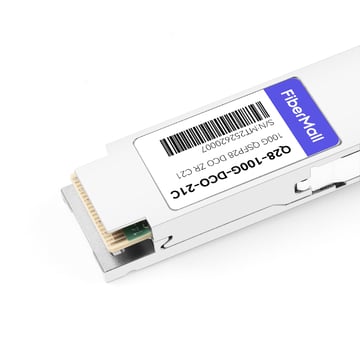 Q28-100G-DCO-21C Compatible 100G DWDM DCO QSFP28 C-band C21 1555.75nm 100GHz Duplex LC Optics Transceiver