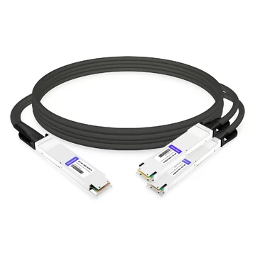 SFP-DD-100G-PC50CM 0.5m (1.6ft) 100G SFP-DD to SFP-DD Passive Direct Attach Copper Twinax Cable