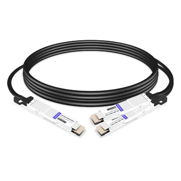 QDD-2QDD-400G-PC50CM 0.5m (1.6ft) 400G QSFP-DD to 2x200G QSFP-DD Passive Direct Attach Copper Breakout Cable