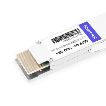 Juniper Networks QDD-2X100G-SR4 Compatible 2X100G QSFP-DD SR4 850nm 70m/100m OM3/OM4 MTP/MPO-16 MMF Optical Transceiver Module