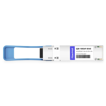 Dell Compatible 100G QSFP28 BIDI TX1304nm/RX1309nm Single Lambda LC SMF 40km PAM4 DDM Optical Transceiver Module