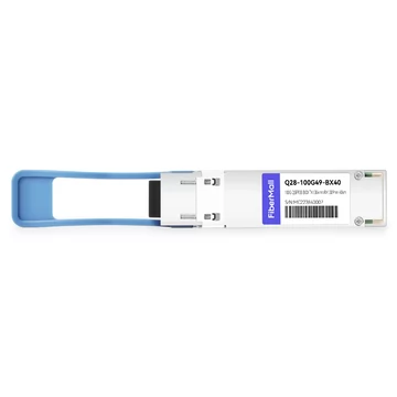 Juniper Compatible 100G QSFP28 BIDI TX1304nm/RX1309nm Single Lambda LC SMF 40km PAM4 DDM Optical Transceiver Module