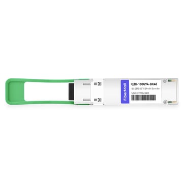 Juniper Compatible 100G QSFP28 BIDI TX1309nm/RX1304nm Single Lambda LC SMF 40km PAM4 DDM Optical Transceiver Module