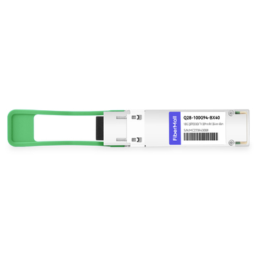 Mikrotik Compatible 100G QSFP28 BIDI TX1309nm/RX1304nm Single Lambda LC SMF 40km PAM4 DDM Optical Transceiver Module