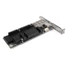 NVIDIA B3140H BlueField-3 8 Arm-Cores SuperNIC, E-series HHHL, 400GbE (Default Mode)/NDR IB, Single-port QSFP112, PCle Gen5.0 x16, 16GB Onboard DDR, Integrated BMC, Crypto Disabled