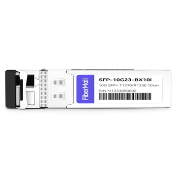 SFP-10G23-BX10I 10G BX SFP+ BIDI TX1270nm/RX1330nm 10km LC SMF DDM I-Temp Transceiver Module