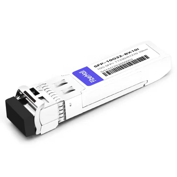 Cisco SFP-10G-BXD-I Compatible 10G BX SFP+ BIDI TX1330nm/RX1270nm 10km LC SMF DDM I-Temp Transceiver Module