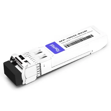 Cisco SFP-10G-BX40D-I Compatible 10G BX SFP+ BIDI TX1330nm/RX1270nm 40km LC SMF DDM I-Temp Transceiver Module