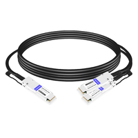 QSFP28-2QSFP28-PC50CM 0.5m (1.6ft) 100G QSFP28 to 2x50G QSFP28 Passive Breakout Direct Attach Cable