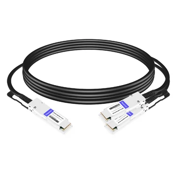 QSFP28-2QSFP28-PC2.5M 2.5m (8ft) 100G QSFP28 to 2x50G QSFP28 Passive Breakout Direct Attach Cable