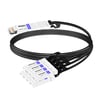 QDD-8SFP28-200G-PC50CM 0.5m (1.6ft) 200G QSFP-DD to 8 x 25G SFP28 Passive Direct Attach Copper Breakout Cable