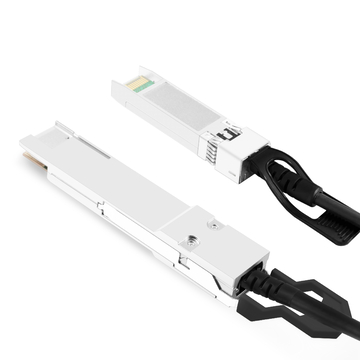 QDD-8SFP28-200G-PC2.5M 2.5m (8ft) 200G QSFP-DD to 8 x 25G SFP28 Passive Direct Attach Copper Breakout Cable