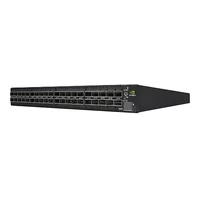 NVIDIA MQM8790-HS2F Quantum HDR InfiniBand Switch, 40 x HDR QSFP56 Ports, Two Power Supplies (AC), Unmanaged, x86 Dual Core, Standard Depth, P2C Airflow, Rail Kit