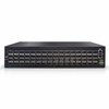 NVIDIA SN5400 Spectrum-4 Based 400GbE 2U Open Ethernet Switch with Cumulus Linux Authentication, 64 QSFP56-DD Ports, 2xSFP28 Ports, 2 AC Power Supplies, x86 CPU, Secure Boot, Standard Depth, C2P Airflow, Tool-less Rail Kit, 1-Year Service
