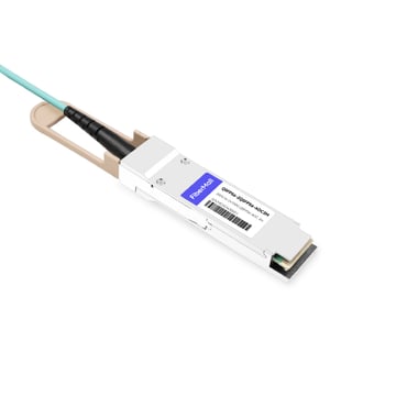 NVIDIA MFS1S50-H003V Compatible 3m (10ft) 200G InfiniBand HDR QSFP56 a 2x100G QSFP56 PAM4 Breakout Active Cable óptico