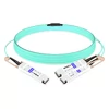 Mellanox MFS1S50-H005E 호환 5m(16피트) 200G HDR QSFP56 ~ 2x100G QSFP56 PAM4 브레이크아웃 액티브 광 케이블