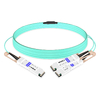 NVIDIA MFS1S50-H005V Compatible 5m (16ft) 200G InfiniBand HDR QSFP56 to 2x100G QSFP56 PAM4 Breakout Active Optical Cable
