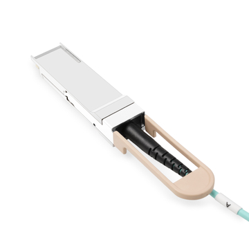 Huawei QSFP-2QSFP56100G-AOC5M Compatible 5m (16ft) 200G QSFP56 to 2x100G QSFP56 PAM4 Breakout Active Optical Cable