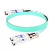 H3C QSFP56-200G-2QSFP56-100G-AOC-10m Compatible 10m (33ft) 200G QSFP56 to 2x100G QSFP56 PAM4 Breakout Active Optical Cable