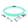 NVIDIA MFS1S50-H020V Compatible 20m (66ft) 200G InfiniBand HDR QSFP56 to 2x100G QSFP56 PAM4 Breakout Active Optical Cable