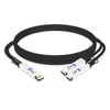 Arista Networks CAB-D-2Q-400G-2M Compatible 2m (7ft) 400G QSFP-DD to 2x200G QSFP56 PAM4 Passive Breakout Direct Attach Copper Cable