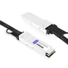 MikroTik Compatible 2m (7ft) 400G QSFP-DD to 2x200G QSFP56 PAM4 Passive Breakout Direct Attach Copper Cable