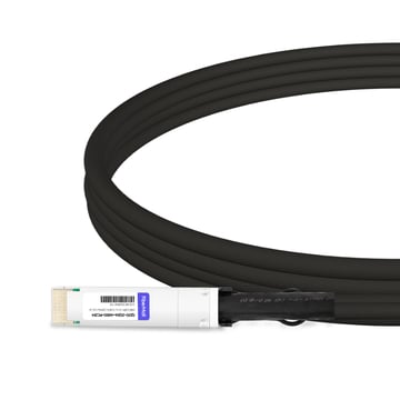 Arista Networks CAB-D-2Q-400G-2M Compatible 2m (7ft) 400G QSFP-DD to 2x200G QSFP56 PAM4 Passive Breakout Direct Attach Copper Cable