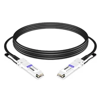 NVIDIA(Mellanox) MCP1600-E01AE30 Compatible 1.5m InfiniBand EDR 100G QSFP28 to QSFP28 Copper Direct Attach Cable