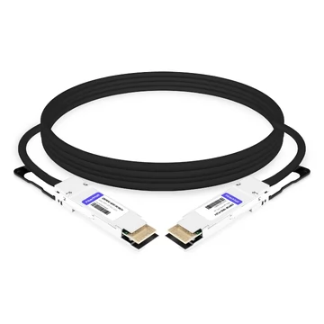 QSFPDD-400G-PC50CM 0.5m (1.6ft) 400G QSFP-DD to QSFP-DD PAM4 Passive Direct Attach Copper Twinax Cable