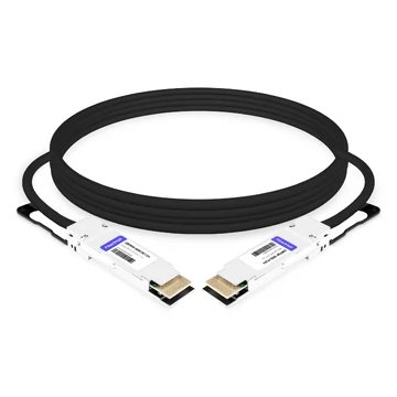 QSFPDD-400G-PC1.5M 1.5m (5ft) 400G QSFP-DD to QSFP-DD PAM4 Passive Direct Attach Copper Twinax Cable