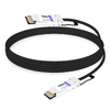 EdgeCore ET7502-DAC-2M Compatible 2m (7ft) 400G QSFP-DD to QSFP-DD PAM4 Passive Direct Attach Copper Twinax Cable