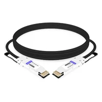 QSFP-DD-400G-AC3M 3m (10ft) 400G QSFP-DD to QSFP-DD PAM4 Active Direct Attach Copper Twinax Cable